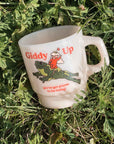 "Giddy Up" Vintage Diner Mug