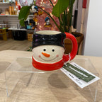Novelty Holiday Glassware - Frosted Mistletoe Scented Soy Organic Candle