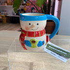 Novelty Holiday Glassware - Frosted Mistletoe Scented Soy Organic Candle