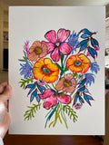 I can buy myself flowers - Watercolor Florals