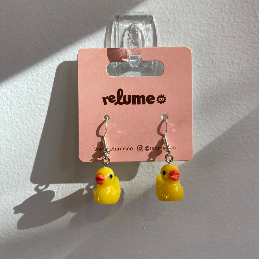 Rubber Duck Earrings