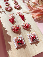 Valentine's Polymer Clay Earrings