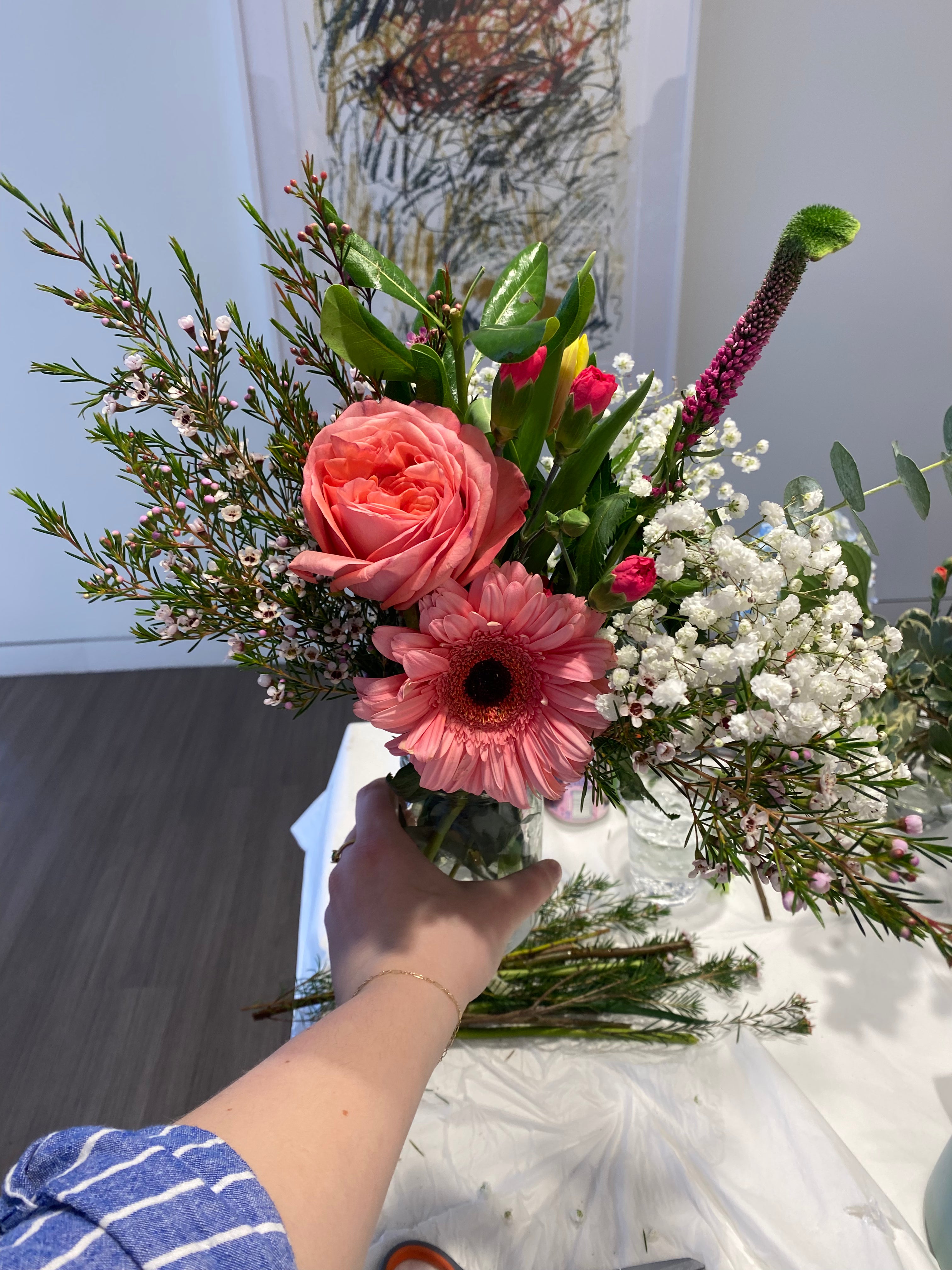 Mason Jar Floral Arrangements