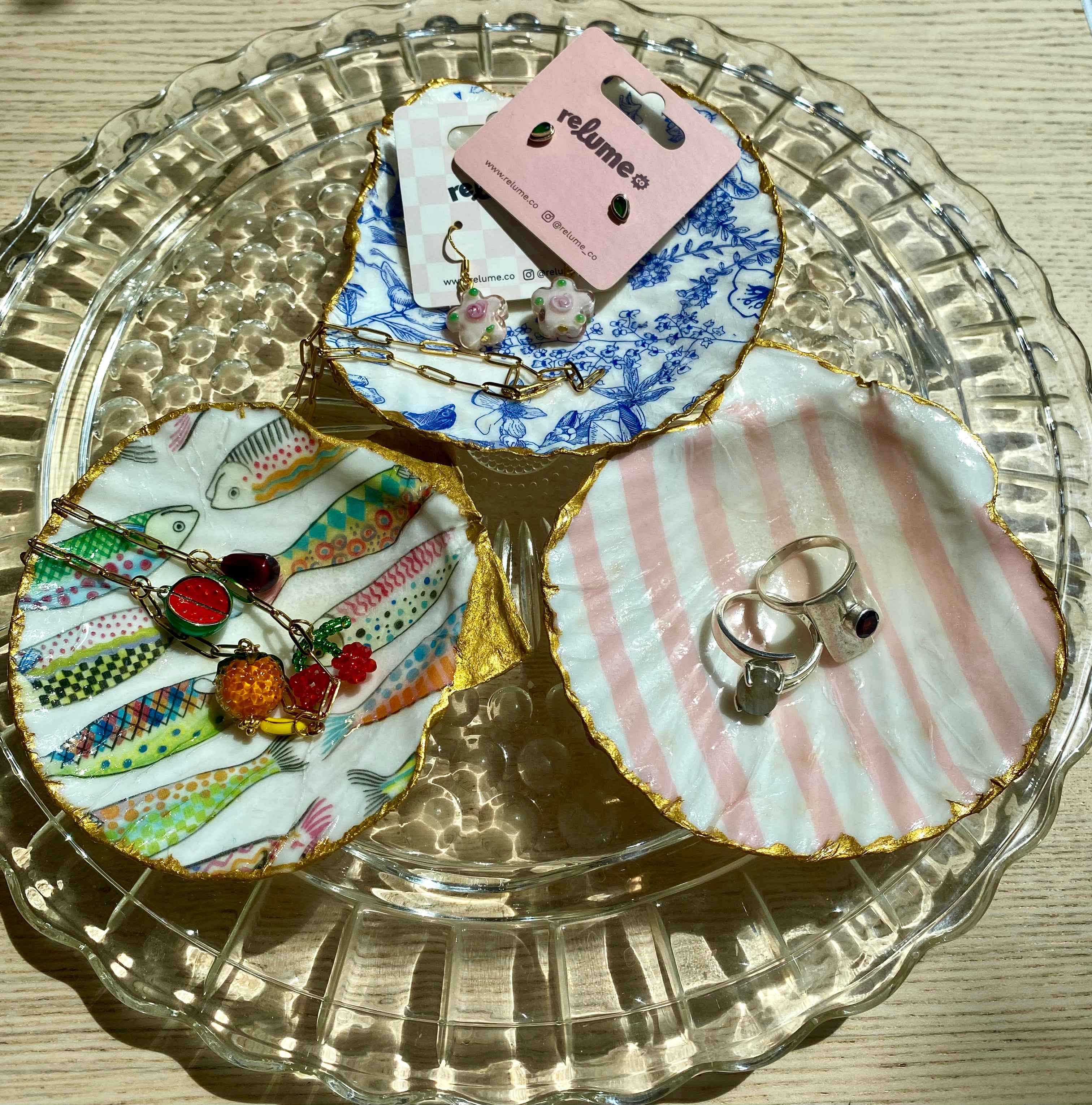 Summer Camp Series: Decorative Seashell Trays