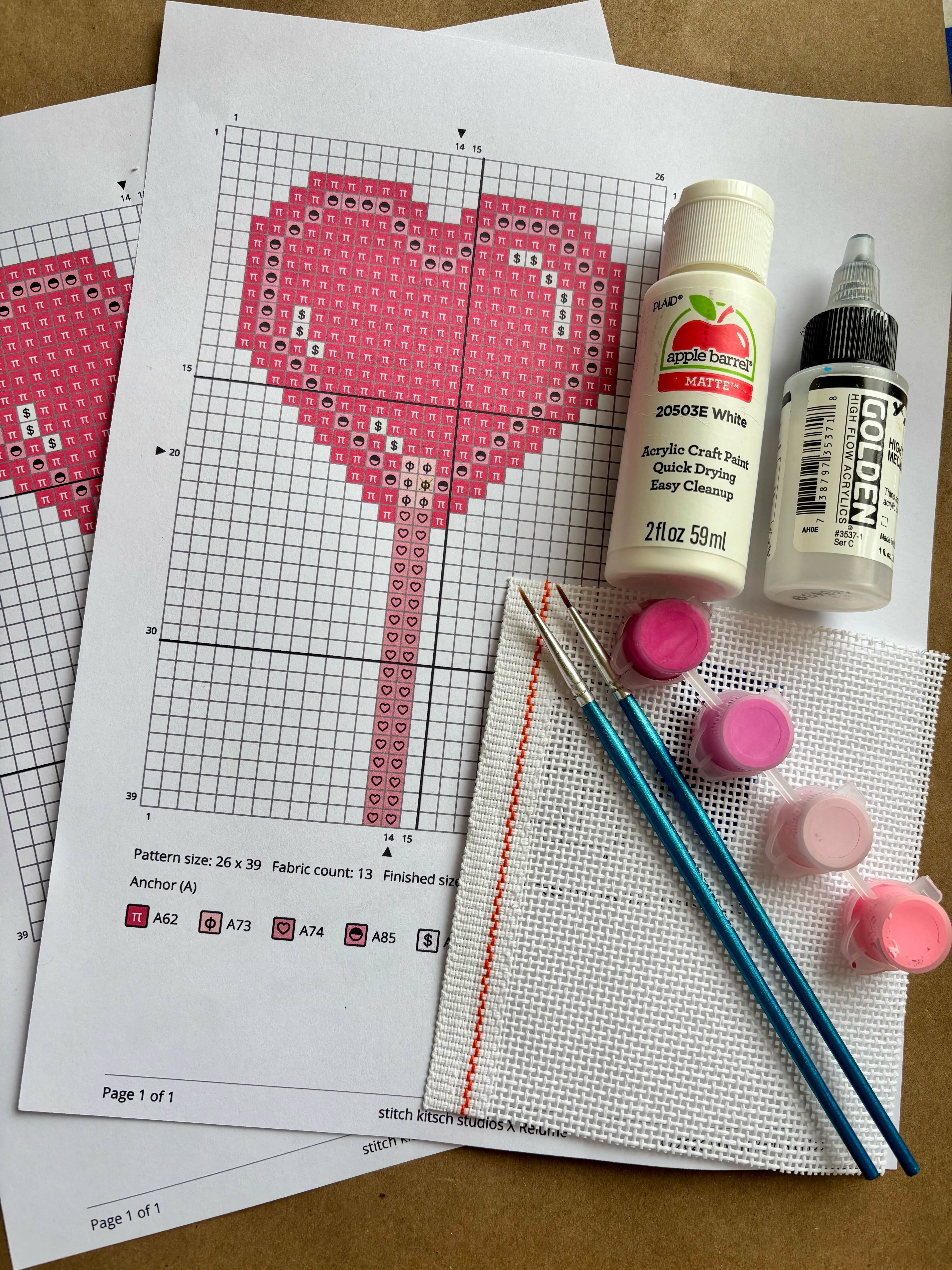 Paint Your Own Needlepoint Canvas