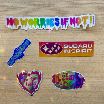 Shitty Craft Club Sticker Bundle