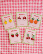 DIY Fruit Themed Earrings
