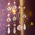 Amethyst Crystal Suncatcher