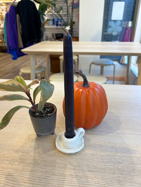 Air Dry Clay Tapered Candle Holder