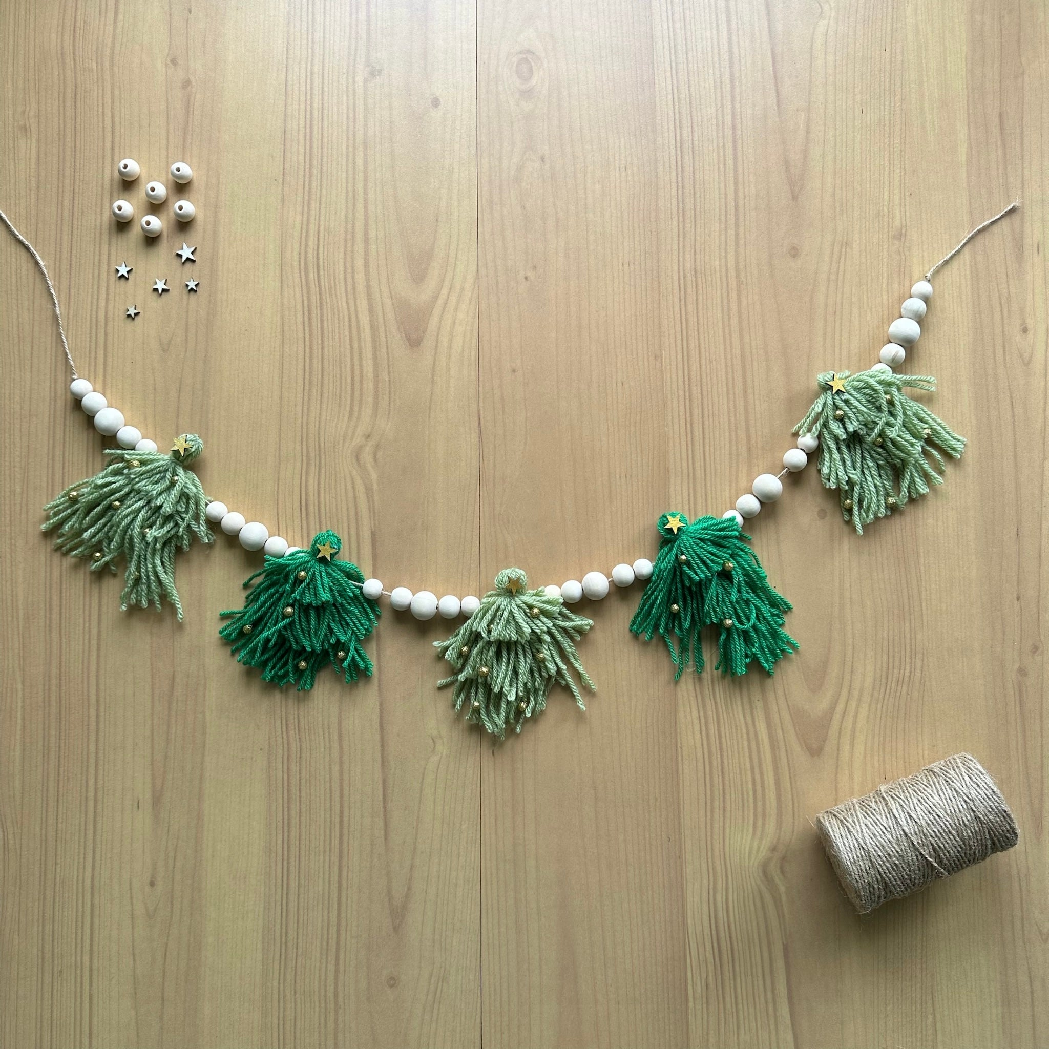 Yarn Tree Garland