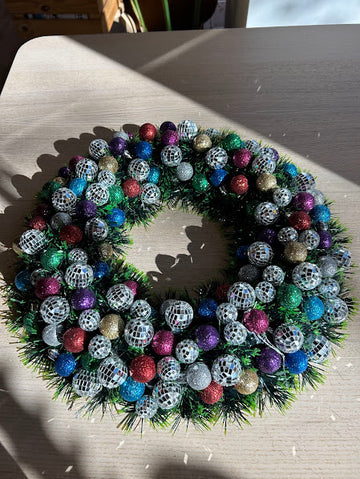 DIY Ornament Wreath