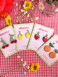 DIY Fruit Themed Earrings