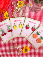 DIY Fruit Themed Earrings