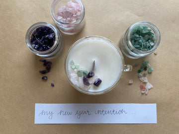 2026 Intention Candle