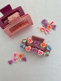 Valentine's Day Charm Claw Clip