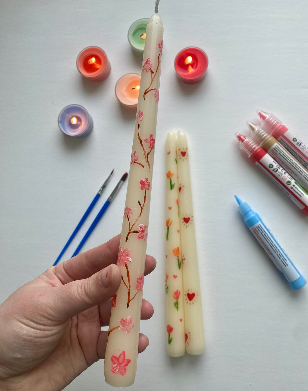Candle Wax Painting (4/22)