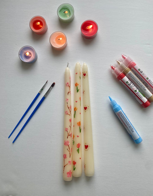 Candle Wax Painting