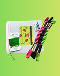 Intro to Needlepoint: Spring Inspired Metro Card