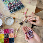 Kids' Menu: Beads and Watercolor