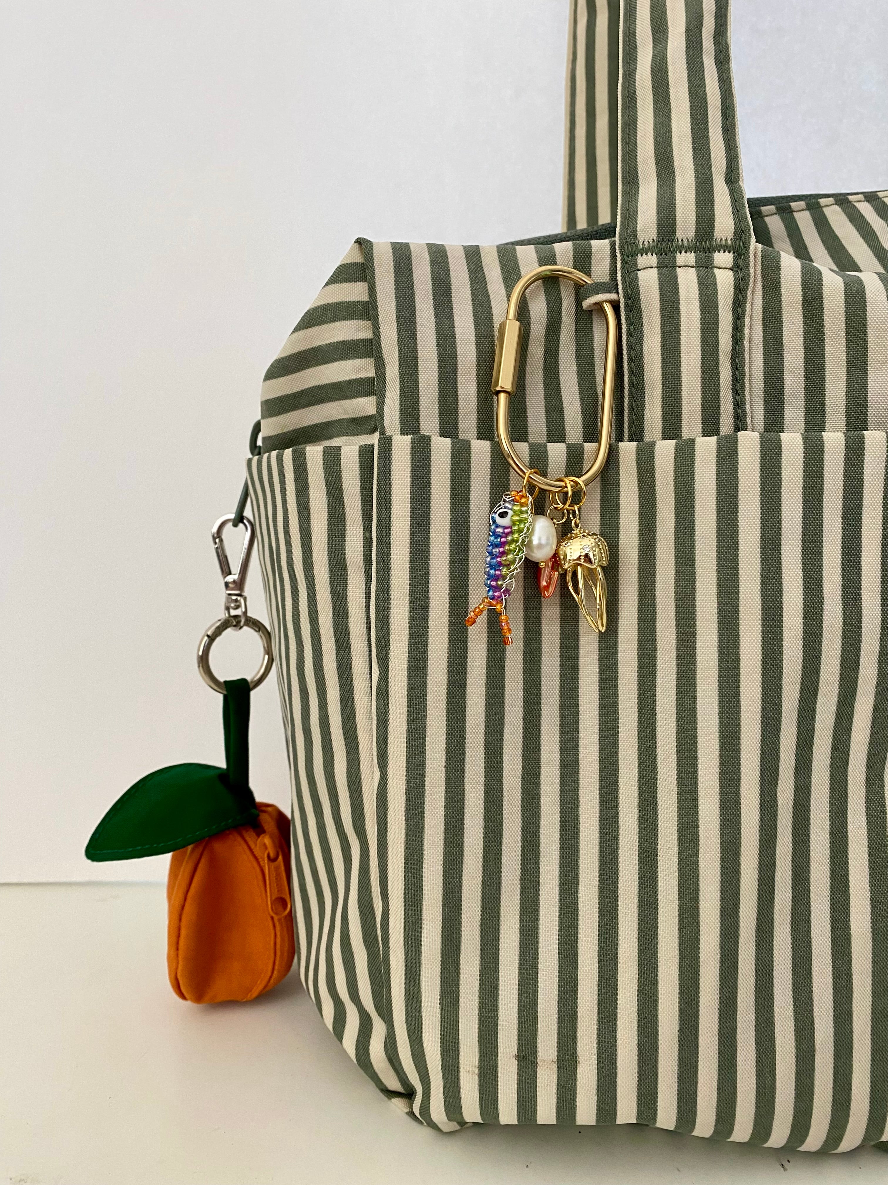 Summer Camp Series: Beaded Fish Bag Charm