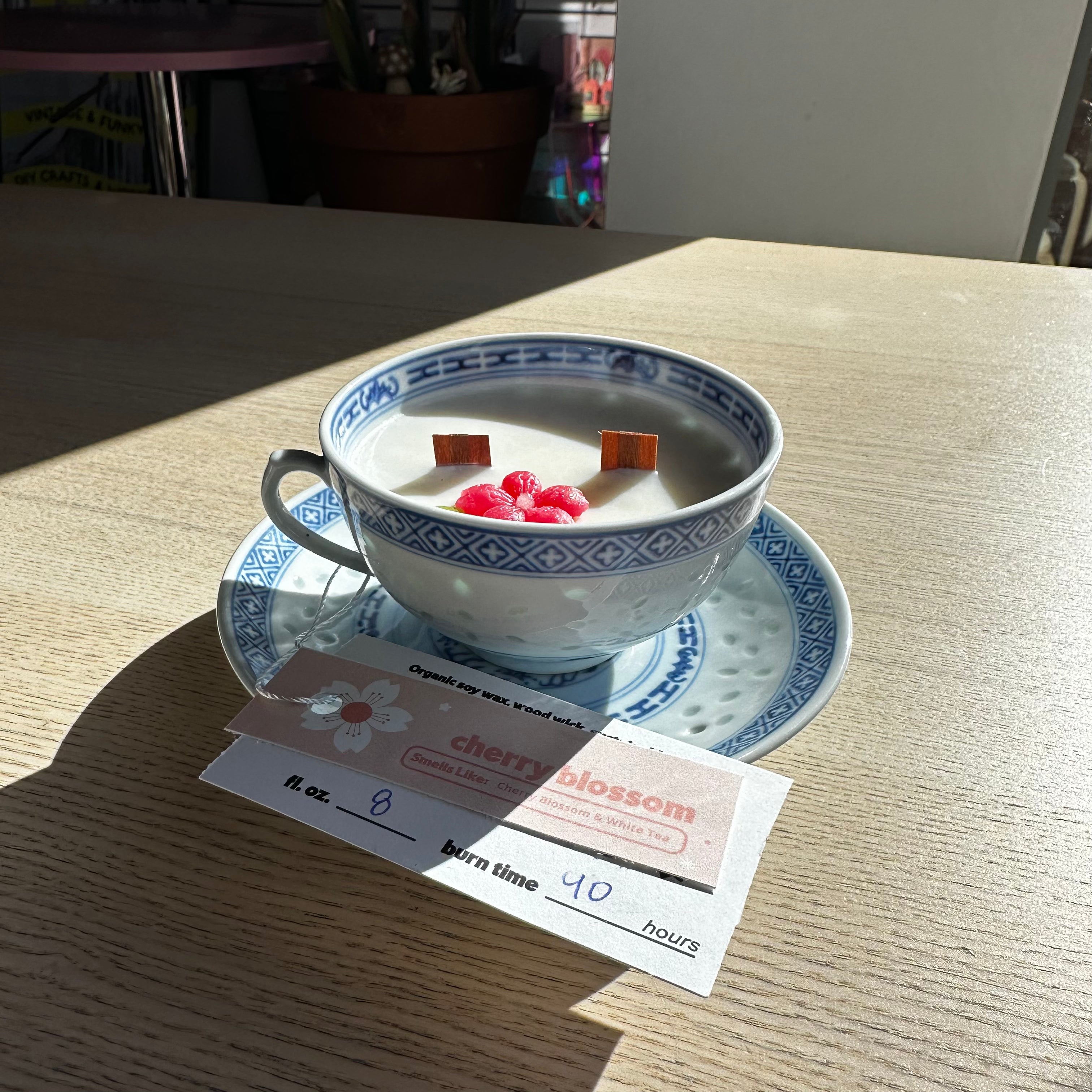 Cherry Blossom Organic Candle 2025 - 5