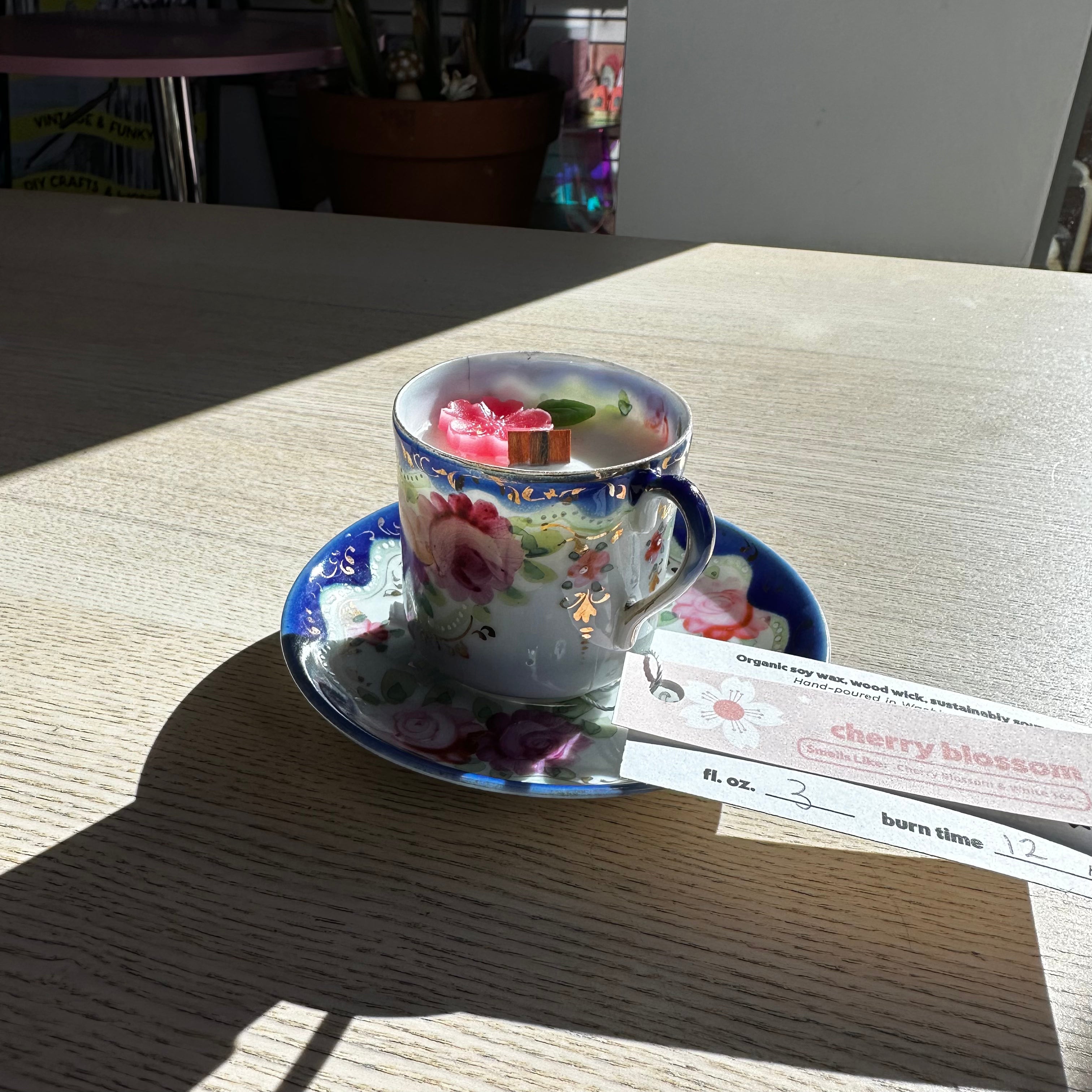 Cherry Blossom Organic Candle 2025 - 7