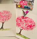 Cherry Blossom Watercolors