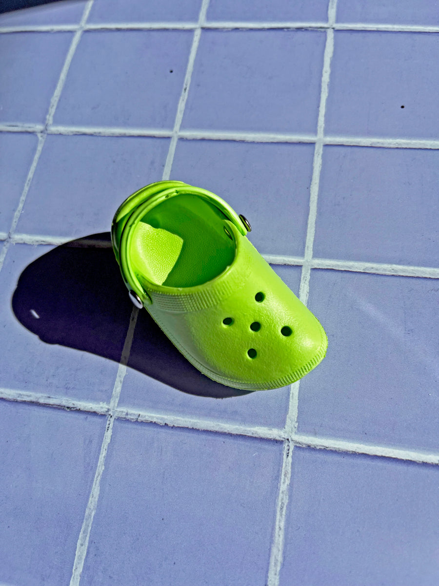 Croc Croc Charm- Green