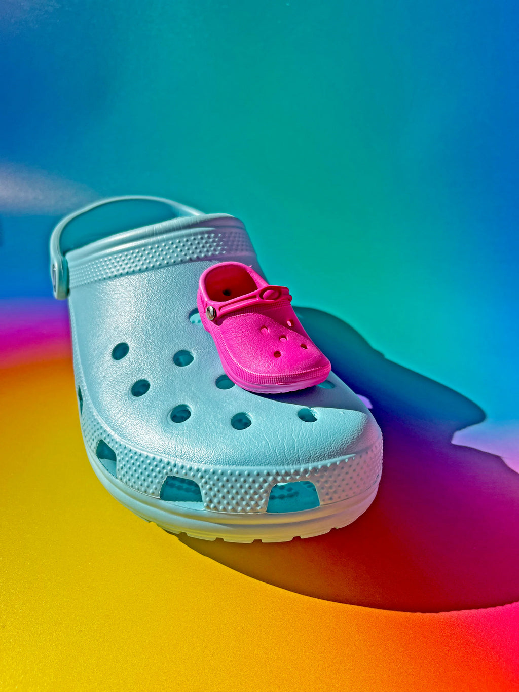 Croc Croc Charm- Pink