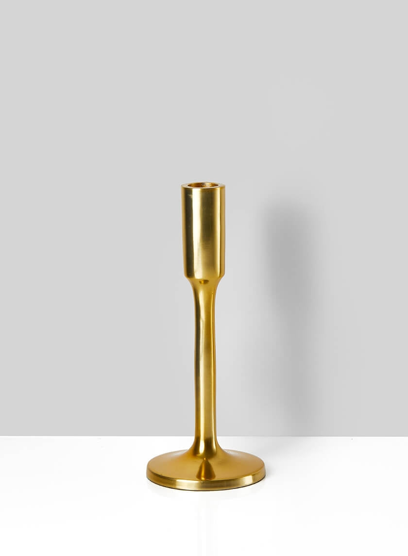 Alsace Shiny Gold Candlestick