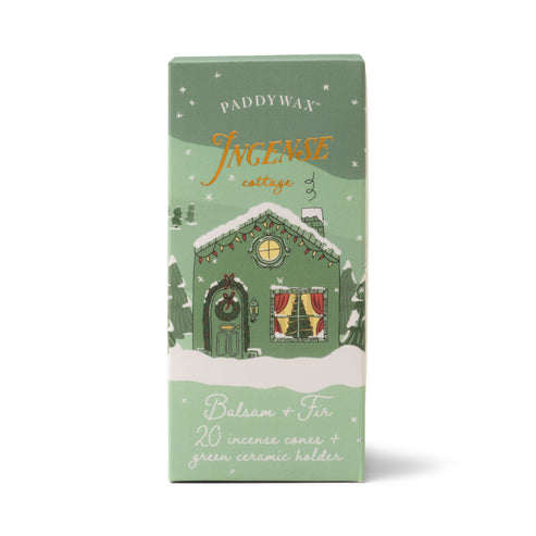 Holiday Town Incense Cone Holder - Cottage