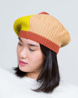 Polder Knit Pom Beret - Golden Olive