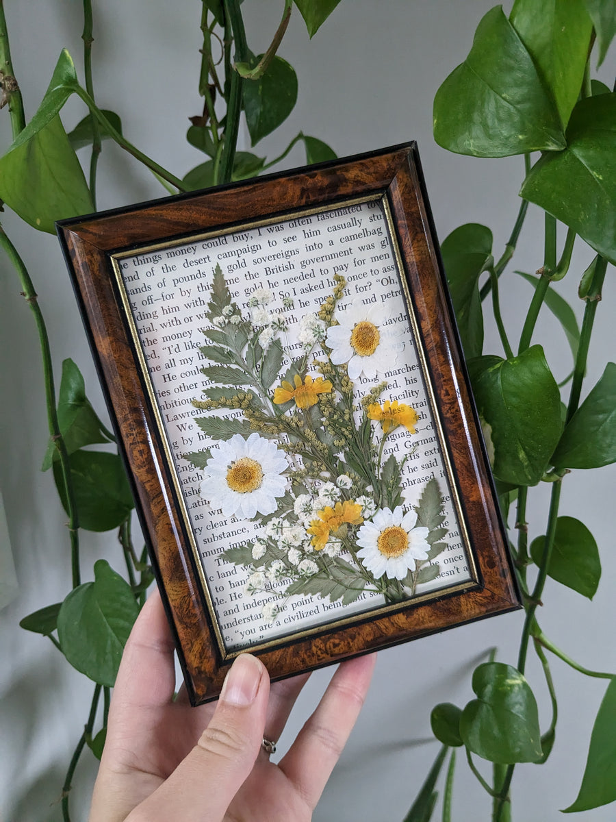 Pressed Flower Frames with Wildry