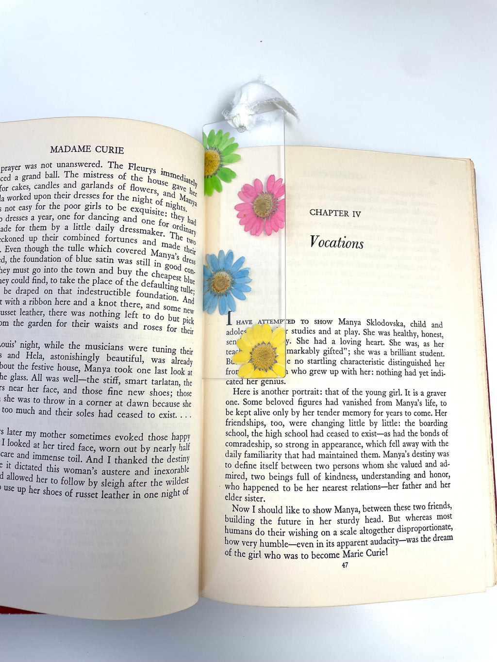 Pressed Flower Bookmark