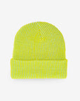Simple Rib Knit Beanie - Jade Yellow
