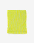 Simple Rib Knit Snood - Jade Yellow