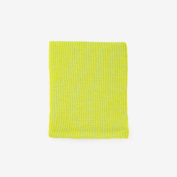 Simple Rib Knit Snood - Jade Yellow