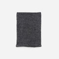 Simple Grid Snood - Black Grey
