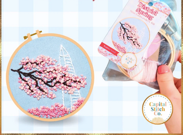 District Spring Mini Embroidery Kit