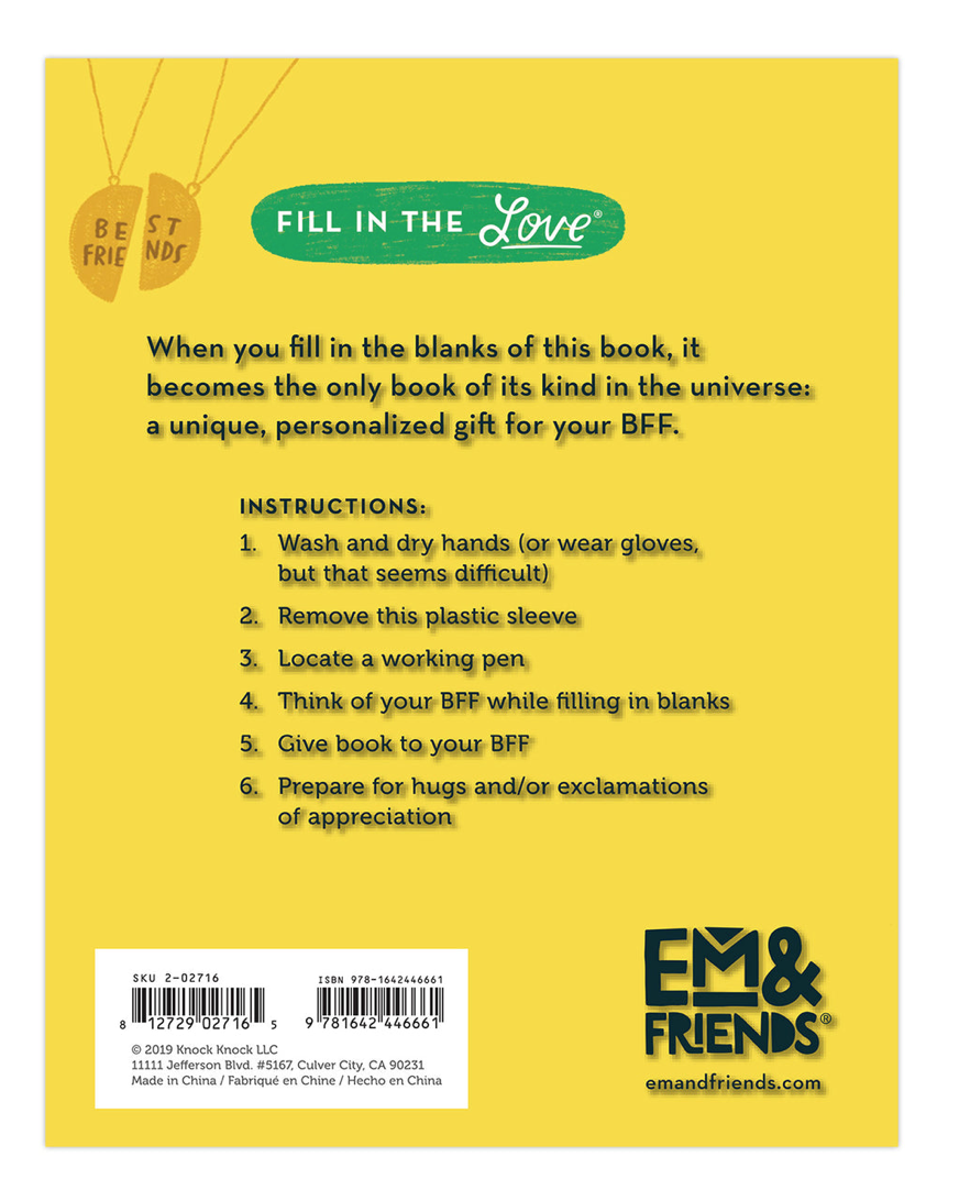 FITL: BFF Book
