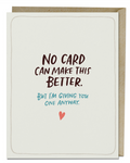 make this better card