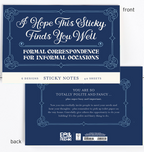 sticky packet: formal