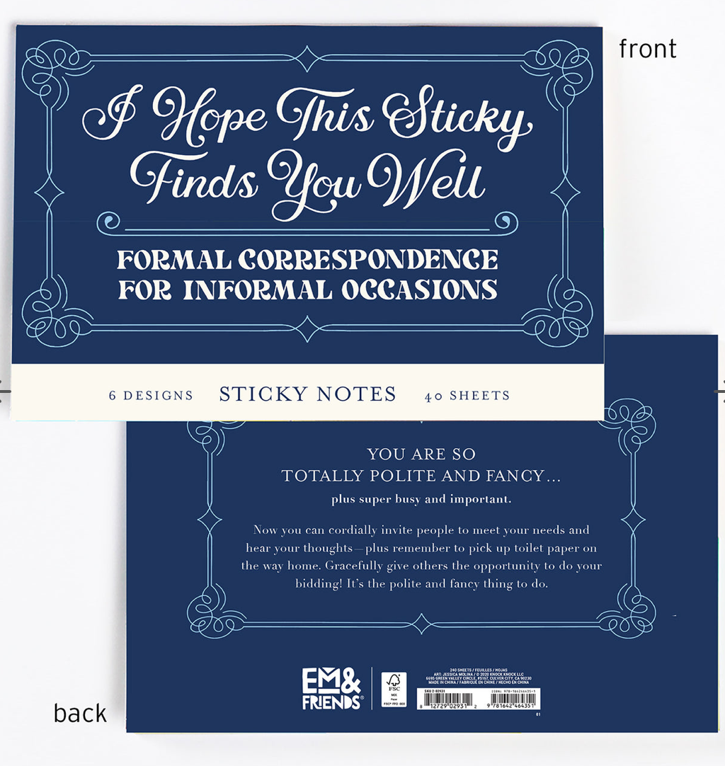 sticky packet: formal