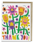 thank you flowers card