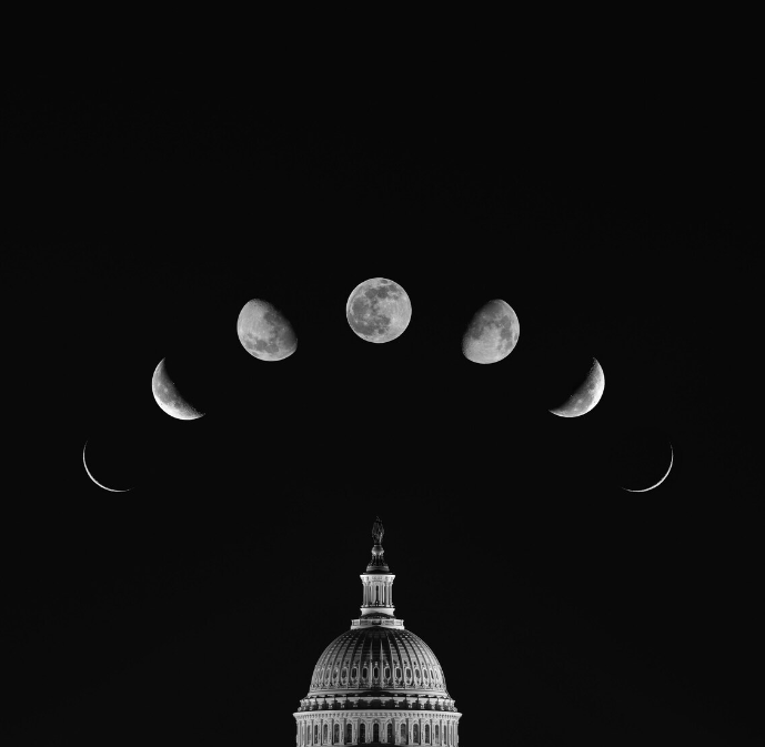 Capitol Constellation 8x8 Print