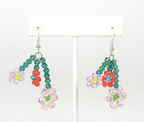 Dollhouse Mini Hook -- Beaded flower bouquet