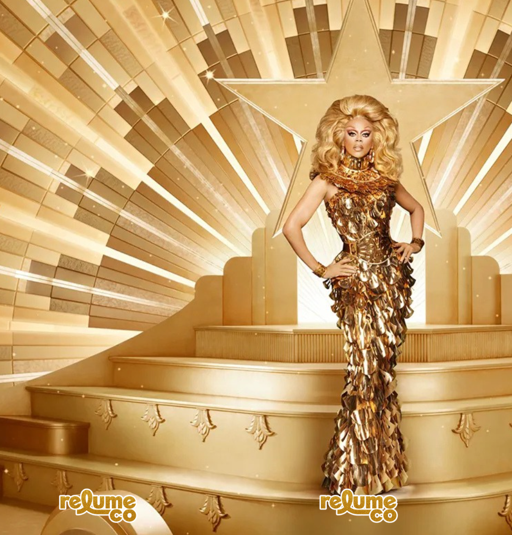 Rupaul Gold Lighter