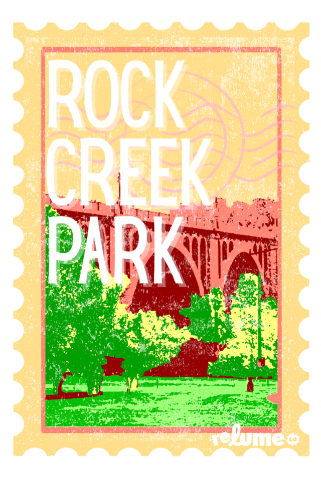 Postage Stamp Sticker