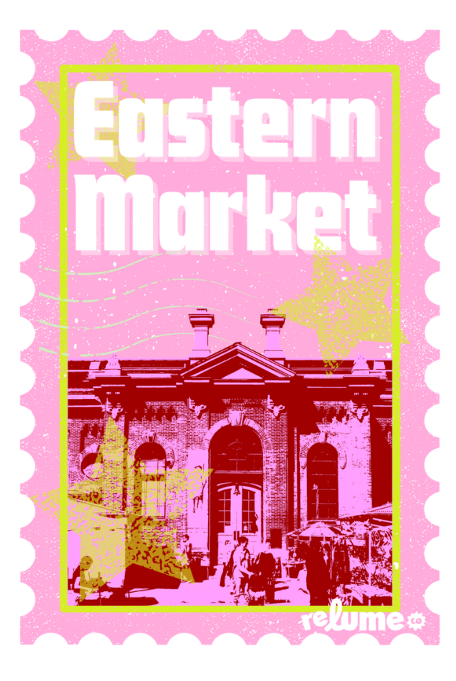 Postage Stamp Sticker