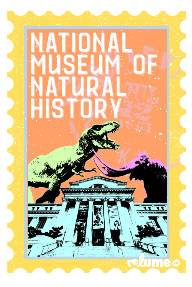 Postage Stamp Sticker